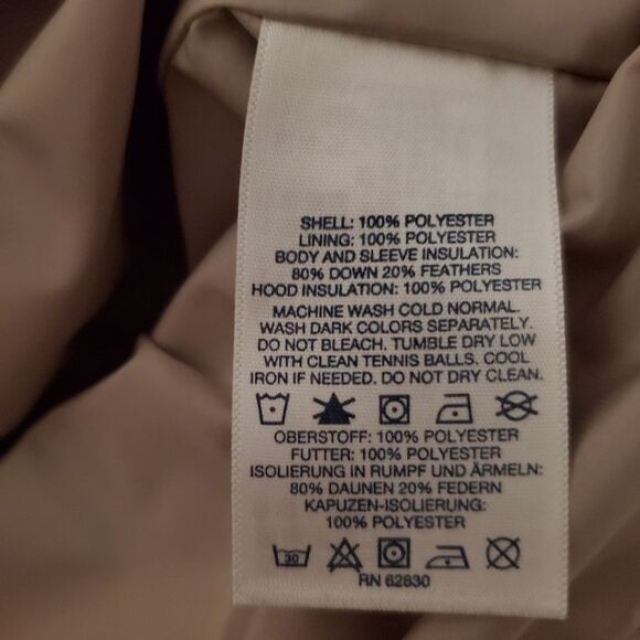 Lands' End Women's Down Filled Puffer Coat Size L - Picture 13 of 14